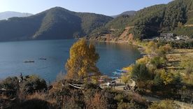 泸沽湖里格半岛