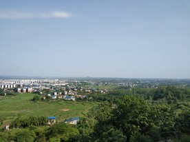 岳池全景图  岳池 鸟瞰