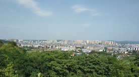 岳池全景图  岳池 鸟瞰
