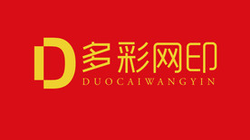 多彩网印logo