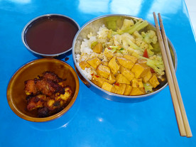 餐桌上的美食