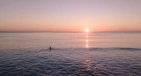 大海夕阳