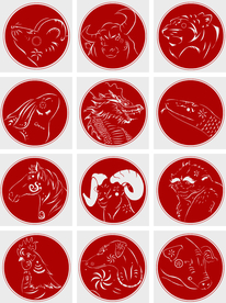 十二生肖免抠素材