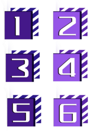 阿拉伯数字免抠素材