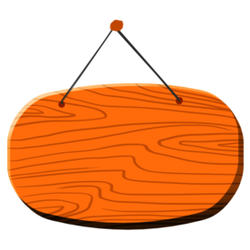 横牌吊牌免抠素材