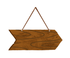 横牌吊牌免抠素材