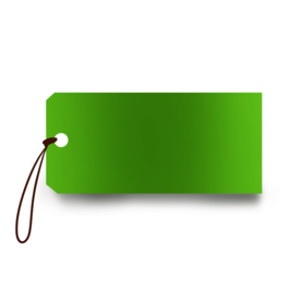 横牌吊牌免抠素材