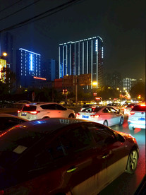 拥堵的道路