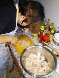 切肉