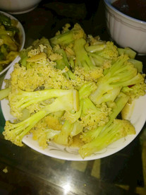 菜花美食