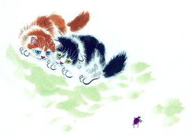 猫咪手绘