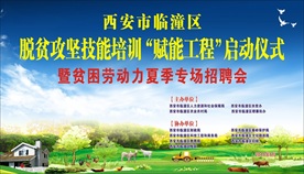 贫困劳动力招聘会