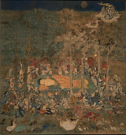 释迦牟尼佛涅槃图