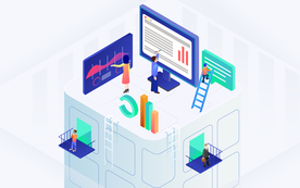 2.5D在线教育插画