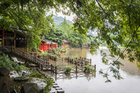 柳江  古镇  洪雅  蓝天