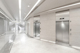 望京soho办公楼内部空间