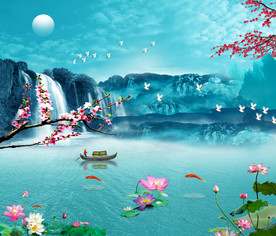 橱柜风景