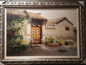 油画装饰画家