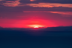 夕阳图片