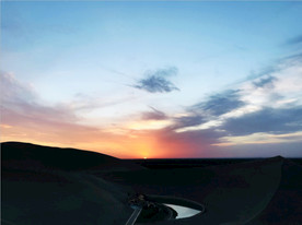夕阳