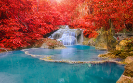瀑布美景