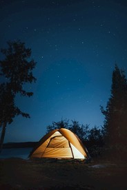 星空下的帐篷