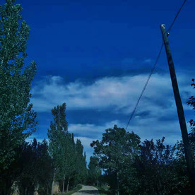 山水  风景  蓝天  白云