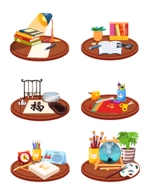 文具套图