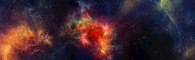 特效火光宇宙星空