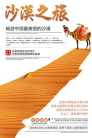 沙漠旅游海报