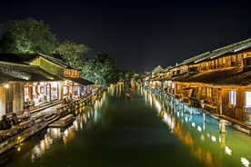 乌镇夜景