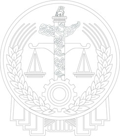 国徽 线图 线描图