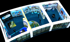 企业馆 规划馆 展览 展厅 园