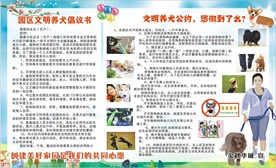 小区文明养犬
