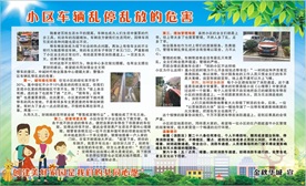 小区车辆禁止乱停乱放