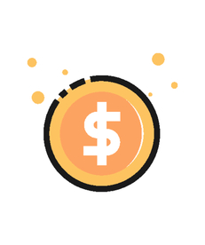 MBE矢量图标金币