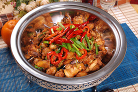 农家生炒鸡 炒鸡肉