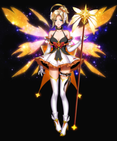 CG二次元可爱性感美女插画图片