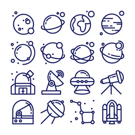 宇宙图标
