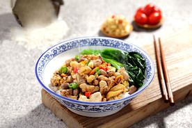 宫保鸡丁饭