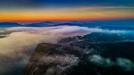 高山云雾