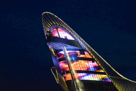 金沙滩夜景