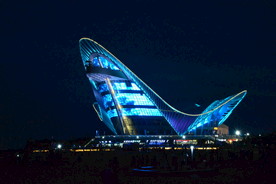 金沙滩夜景