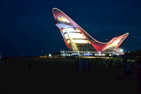 金沙滩夜景