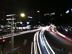 东平夜景