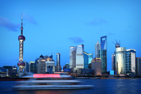 上海金融中心河景