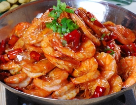 干锅香辣虾