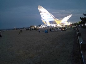 金沙滩夜景
