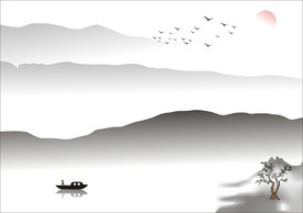 山水画