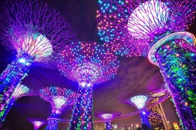 彩色灯光